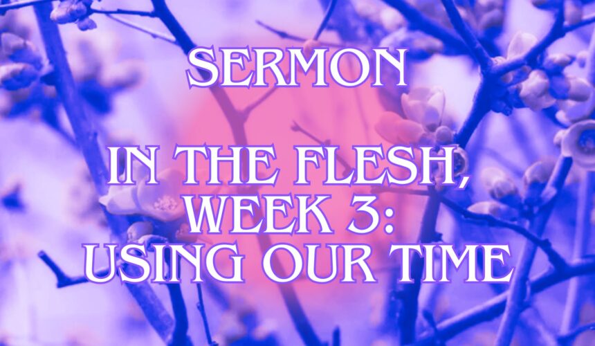 In the Flesh, Week 3: Repentance and Re-Vision