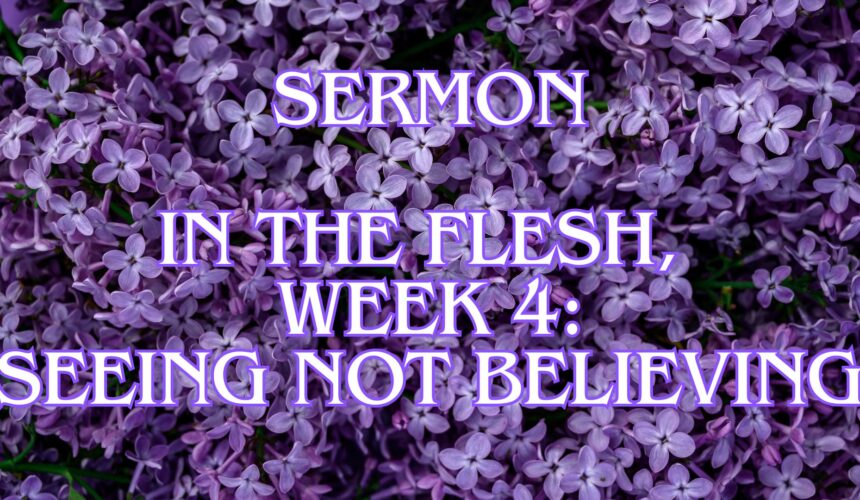 In the Flesh, Week 4
